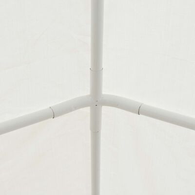 vidaXL Sandėliavimo palapinė, baltos spalvos, 5x10m, PE (49301+43851)