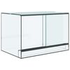 vidaXL Terariumas su saugykla Skaidrus 60 x 40 x 40 cm Stiklas