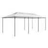 vidaXL Pavėsinė, baltos spalvos, 600x298x270cm, 180g/m&sup2;