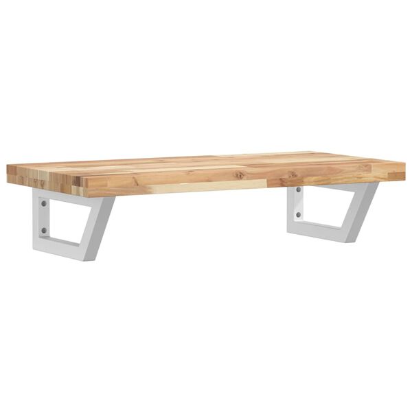 vidaXL Lentyna praustuvui, plienas ir akacijos medienos masyvas