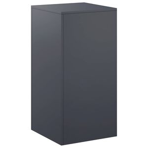 vidaXL Augalų stovas Antracito 40 x 40 x 80 cm Nerūdijantis plienas