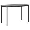 vidaXL Valgomieji stalai 110 x 100 x 75 cm METALAS