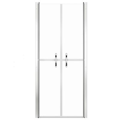 vidaXL Dušo durys, skaidrios, 96x190cm, ESG