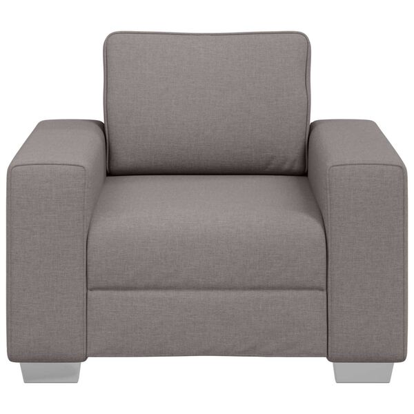vidaXL Sofa Taupe 100 x 80 x 82 cm audinys