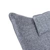 Bo-Camp Poilsio kėdė Bloomsbury, pilkos spalvos, M dydžio