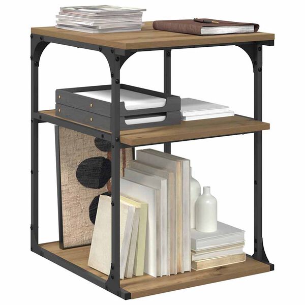 vidaXL Spausdintuvo laikiklis Amatininkų ąžuolas 43 x 48 x 64 cm