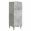 vidaXL Kabalas Betono pilka 33 x 34,5 x 90 cm Apdirbta mediena