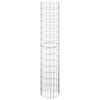 vidaXL Gabiono stulpas, 30x150cm, galvanizuotas plienas, apskritas