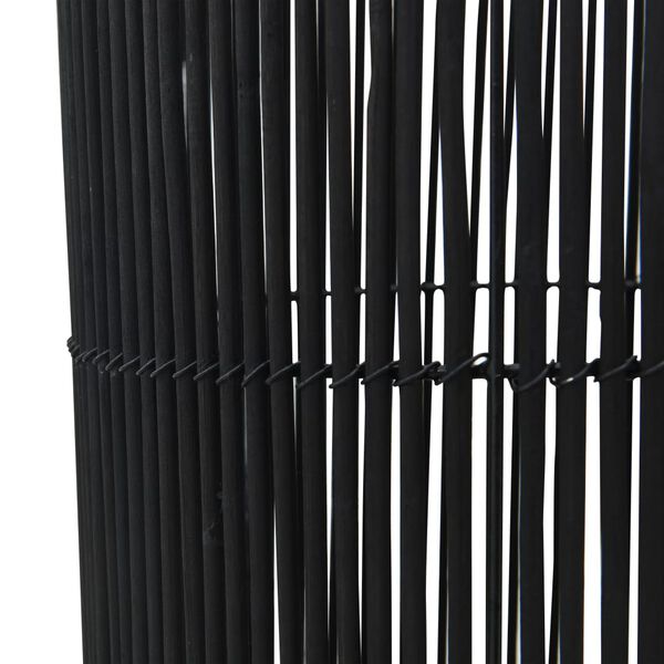 vidaXL Pastatomas &scaron;viestuvas, juodos spalvos, gluosnis, 52cm, E27