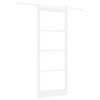 vidaXL Slankios durys ORKDAL Balta 93 x 232 cm