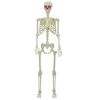 vidaXL Helovino Skeleton Balta 155 x 38,5 cm Polipropilenas