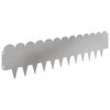vidaXL Vejo kra&scaron;tas 20 pcs 103 x 25 cm Plienas Sidabrinė
