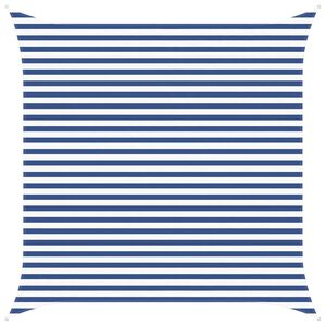 vidaXL Saulės burė Mėlyna ir balta 3,6 x 3,6 m