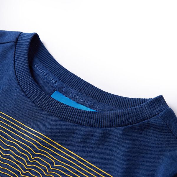 Vaiki&scaron;ki mar&scaron;kinėliai ilgomis rankovėmis, tamsiai mėlyni