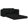 vidaXL Sofa lova 60cm Juoda audinys