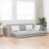 vidaXL Sofa lova Debesų pilka 245 x 78 x 77 cm audinys