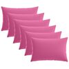 vidaXL Pagalvėlės užvalkalas 6 pcs HEERLEN Rožinė 50 x 70 cm