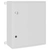 vidaXL Control Cabinet Pilka 57 x 23 x 60 cm ABS plastikas