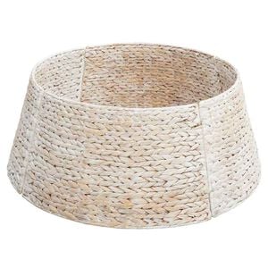vidaXL Kalėdų Medžio Apykaklė Apvali Balta Skersmuo 60 x 22 cm