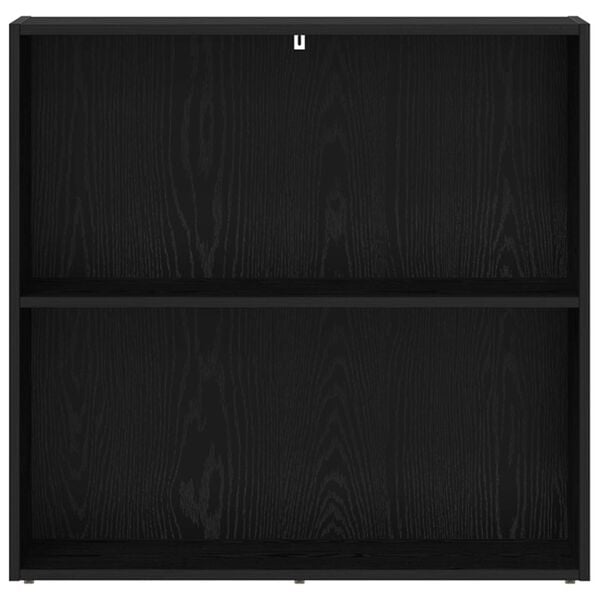 vidaXL Knygų lentyna Juodas ąžuolas 60 x 30 x 76.5 cm Apdirbta mediena