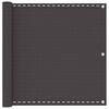 vidaXL Balkono Ekranas Antracito 90 x 800 cm HDPE ir aliuminis