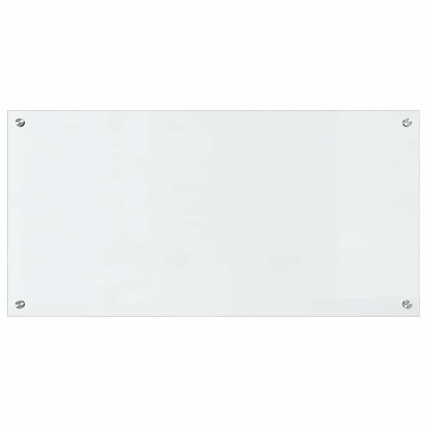 vidaXL Virtuvės užpakalinė plokštė Skaidrus 100 x 50 cm
