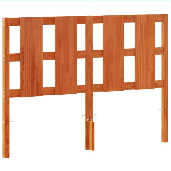 vidaXL Galvūgalis, va&scaron;ko rudos spalvos, 135cm, pu&scaron;ies medienos masyvas