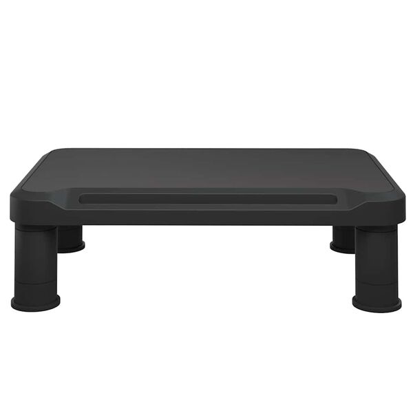 vidaXL Monitoriaus stovas, juodos spalvos, 38x24x10,5cm