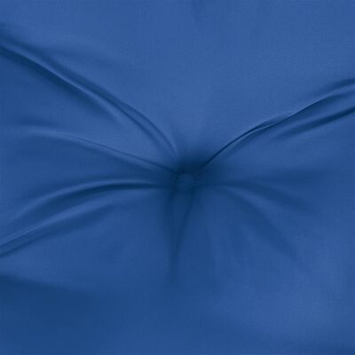 vidaXL Paletės pagalvėlė, karališka mėlyna, 60x40x12cm, audinys