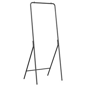vidaXL Drabužių stovas Juoda 60 x 53 x 155 cm Plienas