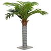 vidaXL Dirbtinė palmė, žalios spalvos, 150cm, 12 lapų