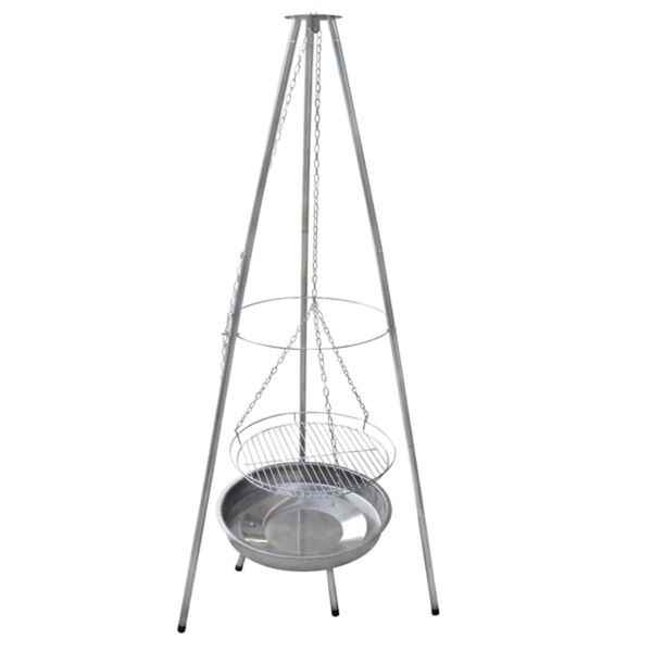 vidaXL Lauko Griliai Nerūdijantis Plienas