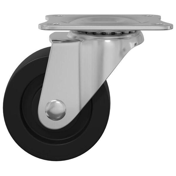 vidaXL Sukamasis ratukas 12 pcs Sidabro 60 x 60 x 50 mm