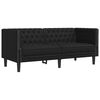 vidaXL Sofa Juoda 174 x 74,5 x 70,5 cm PVC