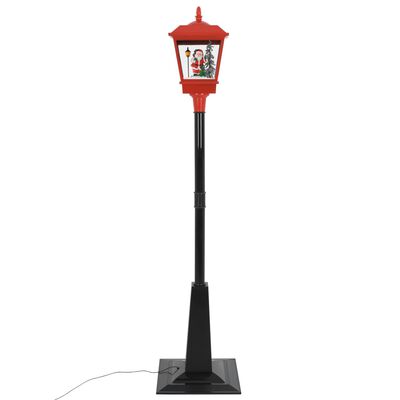 vidaXL Kalėdinis gatvės šviestuvas su Kalėdų seneliu, 180 cm, LED