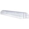 vidaXL Lauko narvas vi&scaron;čiukams, 3x20x2m, galvanizuotas plienas