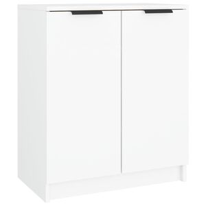 vidaXL Spintelė batams, baltos spalvos, 59x35x70cm, apdirbta mediena
