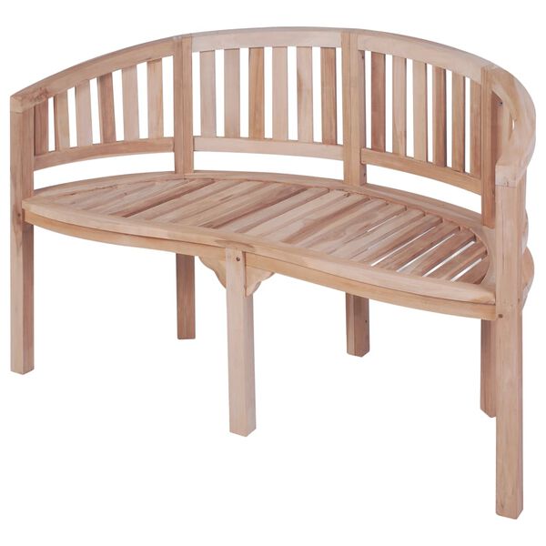 vidaXL Lauko valgomojo baldų komplektas, 4d., tikmedžio med. masyvas