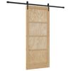 vidaXL Slankios durys ORKDAL 86 x 198,5 cm Pu&scaron;ies medienos masyvas