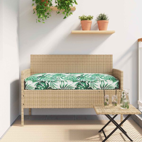 vidaXL Pallet pagalvių rinkinys Gėlių 2 pcs Su lapais 150 x 40 x 8 cm