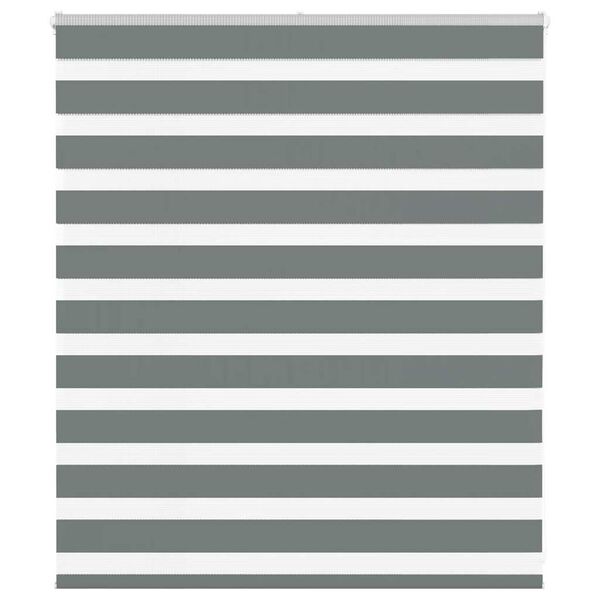 vidaXL zebrinės žaliuzės 130x100 cm audinio plotis 125,9cm poliesteris