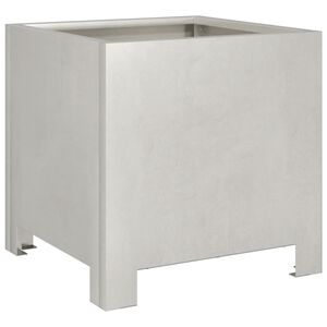 vidaXL Sodo lovelis, 30x30x30cm, nerūdijantis plienas