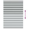 vidaXL zebrinės žaliuzės 165x230 cm audinio plotis 160,9cm poliesteris