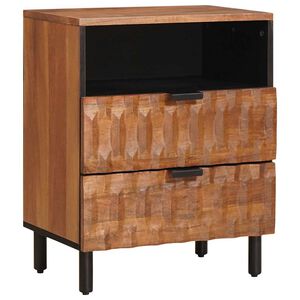 vidaXL &Scaron;alia lovos spintelė Ruda 50 x 33 x 62 cm Kietas mango medis