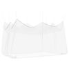 vidaXL Sodo uodų tinklas 220 mesh Balta 3 x 4,5 x 2,5 m Poliesteris