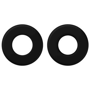 vidaXL Futbolo stalo kam&scaron;tukai 10 vnt. Juodas 3 x 3 x 1,4 cm HIPS