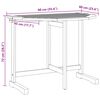 vidaXL Sulankstomas valgomojo komplektas, 3 dalių, akacijos masyvas