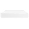 vidaXL Spyruoklinis čiužinys, baltas, 120x200x20 cm, dirbtinė oda