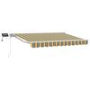 vidaXL Rankinis markizės rėmas su LED 3,5 x 2,5 m