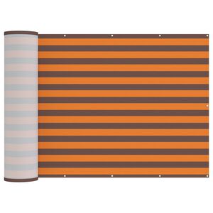 vidaXL Balkono privatumo ekranas 150 x 800 cm Audinys su PU danga